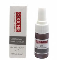 Пигмент для перманентного макияжа (татуажа) Goochie 211 Apricot coffee - 