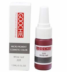 Пигмент для перманентного макияжа (татуажа) Goochie 320 Wine red
