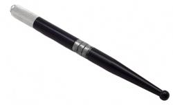 Машинка для перманентного макияжа ручная манипула (ручка для микроблейдинга) (черная, разборная)