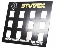 Стенд для серег "Studex" картонный