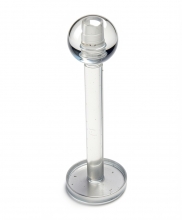 Пирсинг губы ( лабрет ) 10мм 3мм без камня прозрачный пластик